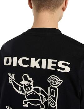 Camiseta Dickies Burns Hombre Negro