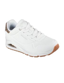 Zapatillas Skechers Uno-Jungle Nite Mujer Blanco