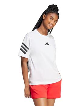 Camiseta Adidas FI 3S Mujer Blanco