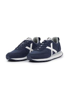 Zapatillas Munich Rush 01 Hombre Azul