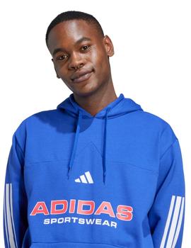 Sudadera Adidas House Of Tiro Hombre Azul