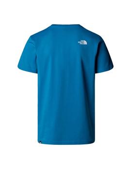Camiseta The North Face Simple Dome Hombre Azul