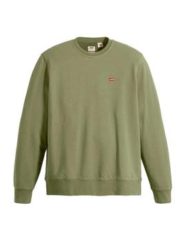 Sudadera Levis Red Tab Mainline Hombre Verde