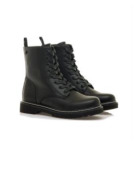 Botas Mustang Storm Low Mujer Negro