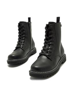 Botas Mustang Storm Low Mujer Negro