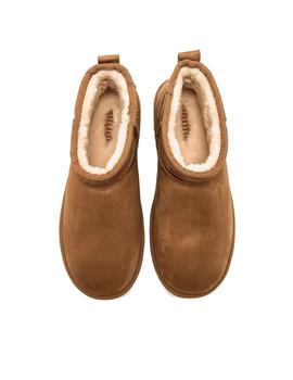 Botín Mustang Nivia Mujer Camel