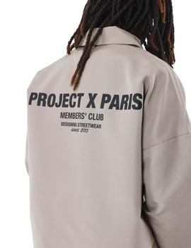 Chaqueta Project X Paris Hombre Beige