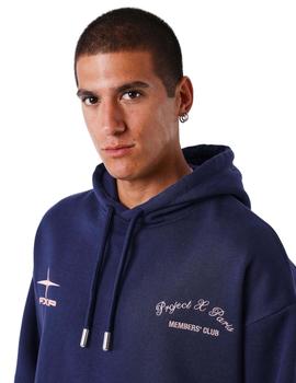 Sudadera Project X Paris Hombre Azul