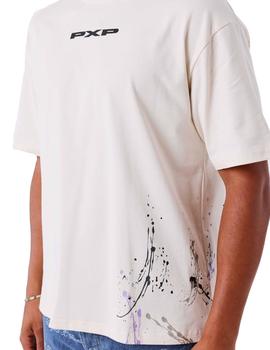 Camiseta Project X Paris Hombre Beige