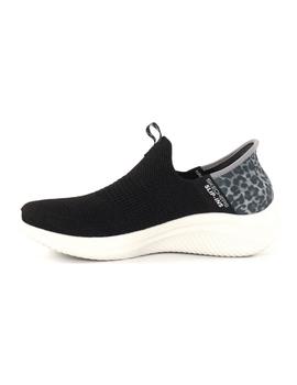 Zapatillas Skechers Slip-Ins Ultra Flex 3.0 Mujer Negro