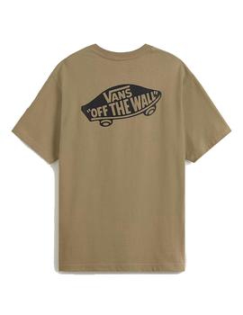 Camiseta Vans Style 76 Hombre Verde