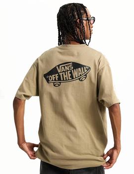 Camiseta Vans Style 76 Hombre Verde
