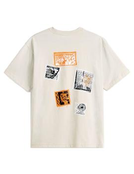 Camiseta Vans Punk Patch Hombre Beige