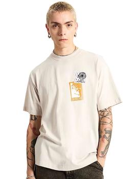 Camiseta Vans Punk Patch Hombre Beige