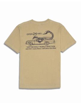 Camiseta Vans Sting Wagon Hombre Verde