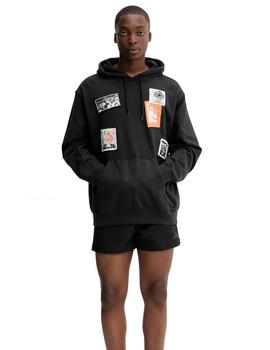 Sudadera Vans Punk Patch Hombre Negra
