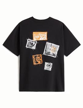 Camiseta Vans Punk Patch Hombre Negro