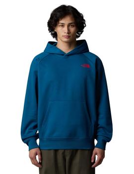 Sudadera The North Face Raglan Box Hombre Azul