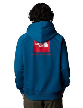 Sudadera The North Face Raglan Box Hombre Azul