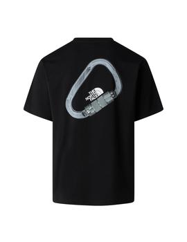 Camiseta The North Face Explore Carabinier Hombre Negro