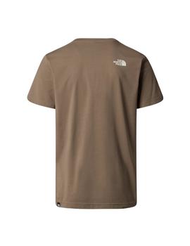 Camiseta The North Face Simple Dome Hombre Marrón