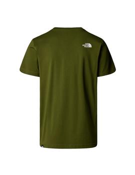 Camiseta The North Face Simple Dome Hombre Verde