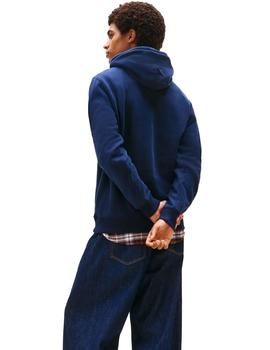 Sudadera Tommy Regular Font Play Hombre Marino