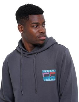 Sudadera Tommy Regular Play Hombre Gris