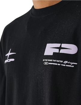 Camiseta PxP Polaris Hombre Negra