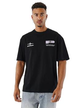 Camiseta PxP Polaris Hombre Negra