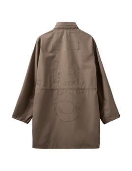 Chaqueta H2O Romo Light Weight Long Unisex Dusty Oak