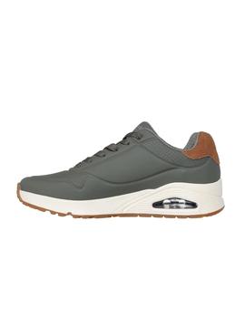 Zapatillas Skechers Uno-Suited On Air Hombre Verde