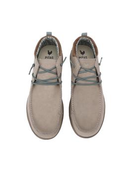 Botín Pitas Dallas Hombre Beige