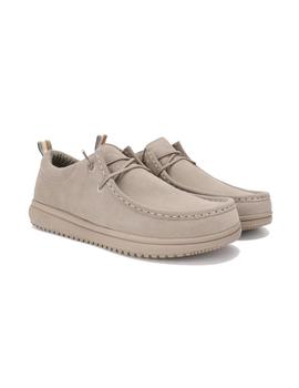 Zapatillas Pitas Wallabi Texas Hombre Beige