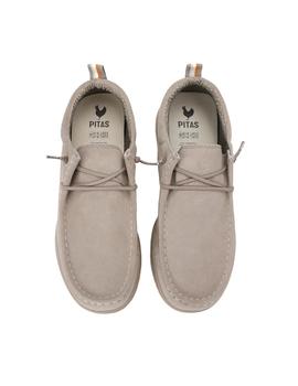Zapatillas Pitas Wallabi Texas Hombre Beige