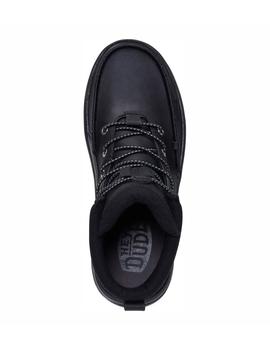 Botín Hey Dude Bradley Classic Tumbled Hombre Negro