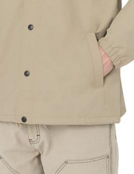 Chaqueta Dickies Coach Oakport Unisex Beige