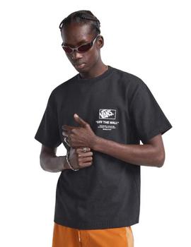 Camiseta Vans Stockpile Hombre Negro