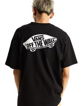 Camiseta Vans Style 76 Hombre Negro
