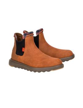 Botín Hey Dude Branson Classic Hombre Marrón