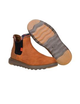 Botín Hey Dude Branson Classic Hombre Marrón