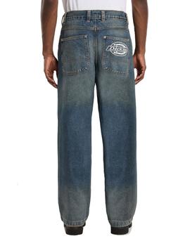 Pantalón Dickies Hilham Denim Hombre Azul