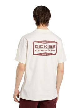 Camiseta Dickies Bolivar Hombre Crema