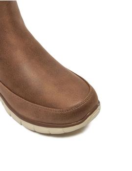 Botín Skechers Synergy Lovely Mujer Marrón