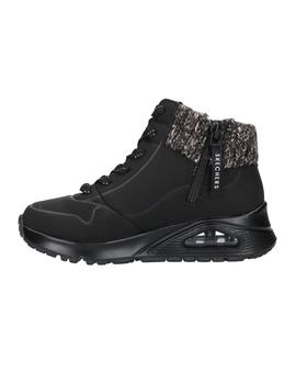 Zapatillas Skechers Uno Gen Darling Daze Mujer Negro