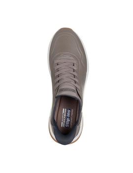 Zapatillas Skechers Slip ins:BOBS Sport Squad 4 Hombre Beige
