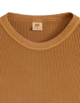 Camiseta Térmica Levi's Relaxed Hombre camel