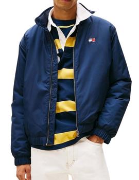 Cazadora Tommy Essential Padded Hombre azul