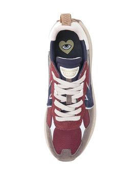 Zapatillas Kaotiko Vancouver Burgundy Hombre Multiocolor