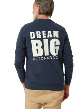 Sudadera Altonadock Dream Big Hombre Azul